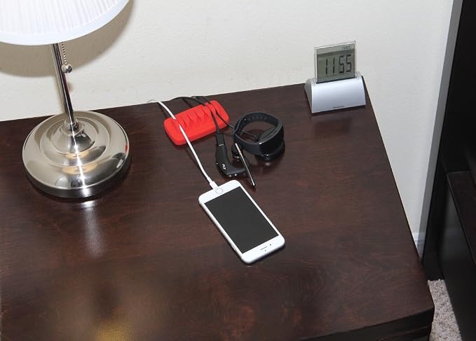 Heaviest Cable Organizer on the Market! Compact and Weighted Desktop Cord - Image 3