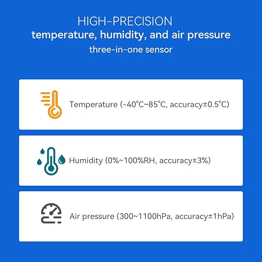 BME688 Environmental Sensor, AI-Enhanced | Monitors Temperature, Pressure & Gas - Image 3