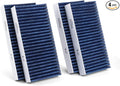4-Pack Cabin Air Filter Fits for Mercedes-Benz ML250 ML350 ML400 ML550 ML63 AMG by Forccord