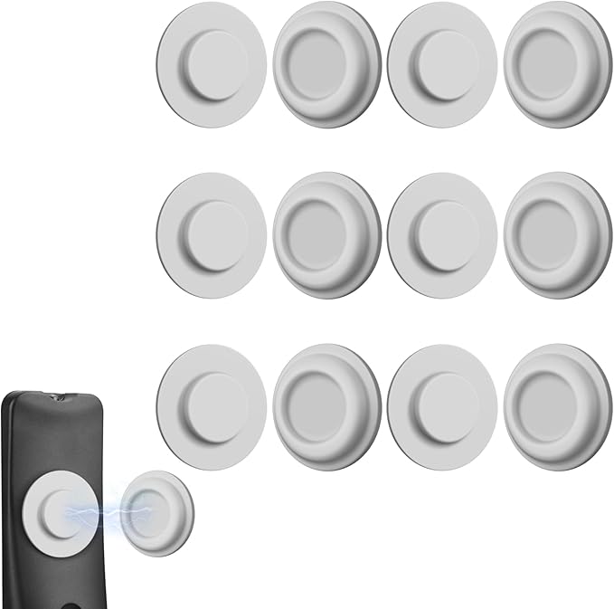 6 Pack Magnetic Remote Control Holder – Upgraded Silicone Magnetic Wall Mount by AMAZYC-US