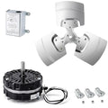 Criditpid F0510B2944 F0510B2497 Power Vent Attic Fan Motor & 58033 Adjustable by Criditpid