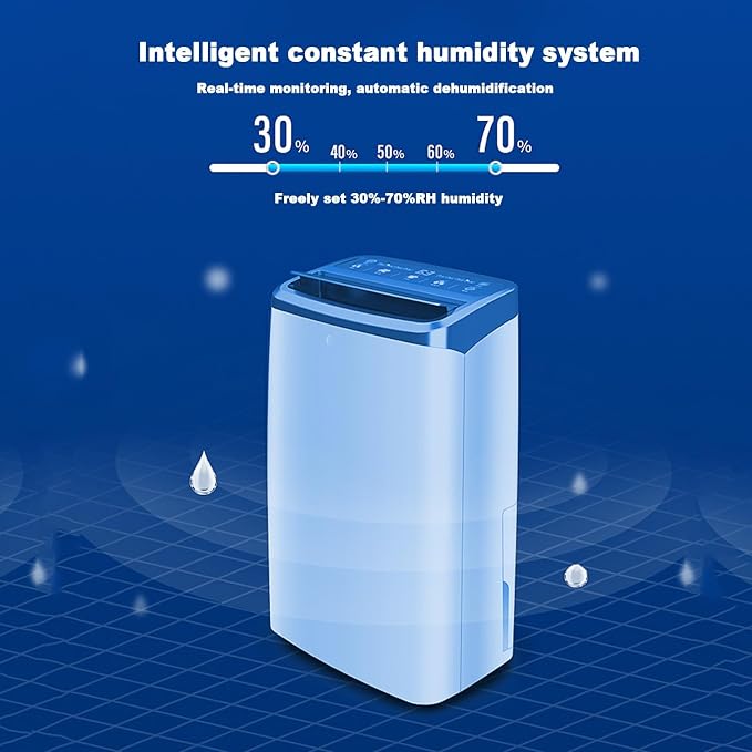 Air Purifying & Dehumidifier Combo, Home Dehumidifier, Dehumidifier - 16L/D - Image 3