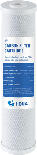 Whole House Carbon Block Replacement Filter Cartridge, Fit by HQUA
