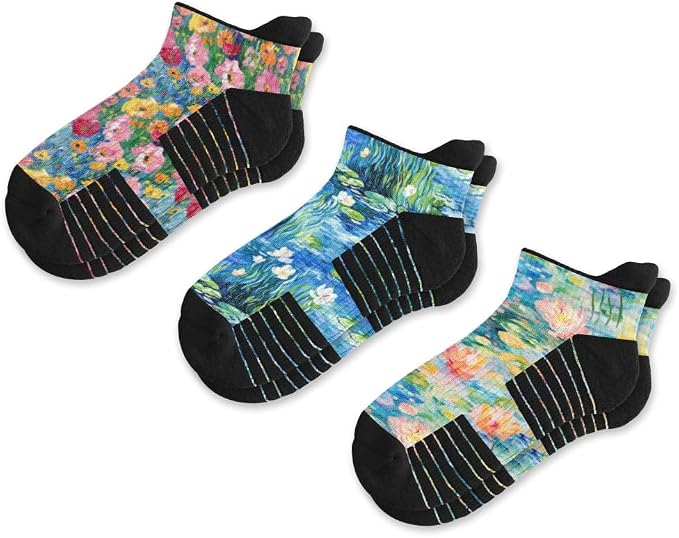 Viasox Ankle Compression Socks for Women & Men 3 Pack, 14 mmHg Support Improves - Image 2