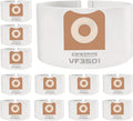 12 Pack Repalcement Shop vacuum bags VF3501| compatible by upuuup