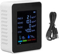 Air Quality Monitor, Temperature, HCHO Detector, USB Charging, by CHICIRS