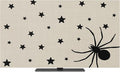 Halloween Spiders- Stars Black Shadow Indoor TV Cover, Elastic TV Screen by Unknown