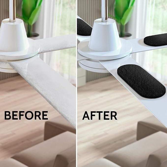 Ceiling Fan Filters for Blades 6-Pack Set Air Filters - Image 8