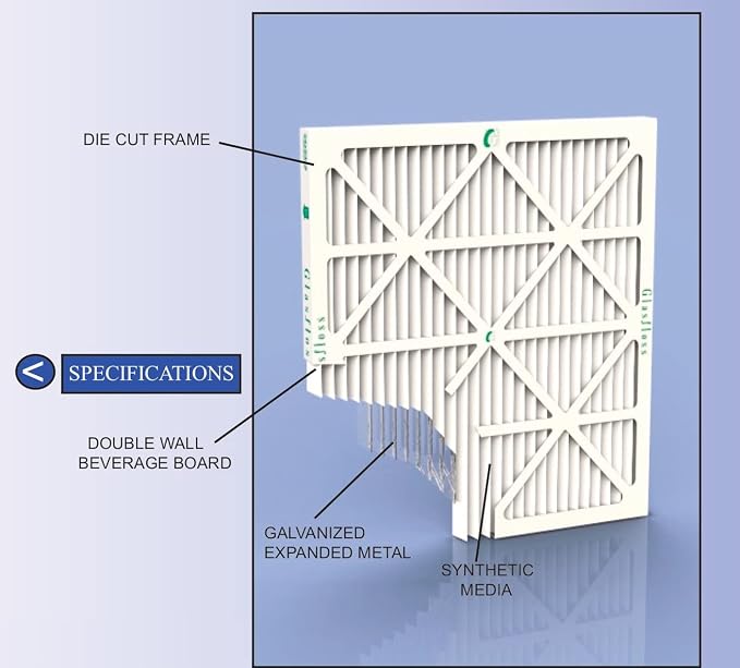 Glasfloss ZL 18x20x1 MERV 13 Air Filters - Image 3