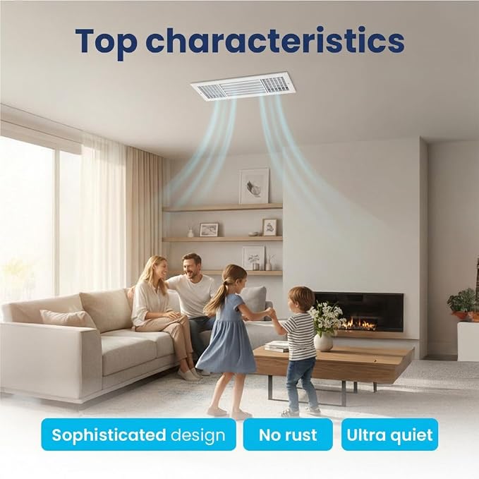 24x6 Aluminum 3-Way Air Flow Vent Cover Wall Ceiling Register Multi-Shutter - Image 6