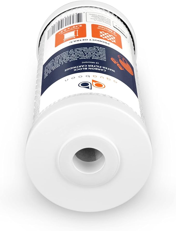 Aquaboon 5 Micron 10x4.5 Carbon Block Water Filters Whole House CTO Water - Image 6