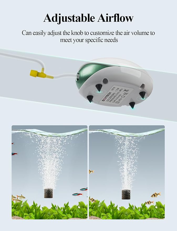 boxtech Aquarium Air Pump, Oxygen Fish Air Pump - Image 3