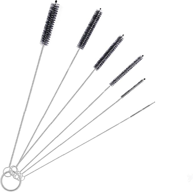 Brush Family Straw Cleaner Brush Set, 6 Piece Long Drinking Straws Cleaning - Image 8