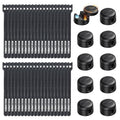 Rocoren 50 PCS Cable Management Kit 10 Magnetic Rotatable Cable Clips, 40 by Rocoren