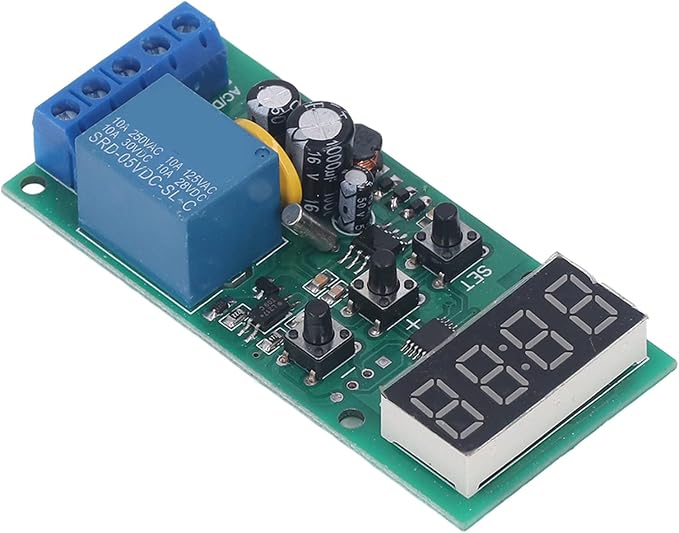 Real Time Timing Switch Relay Module PCB, 7-27V Power Supply, Synchronization - Image 3