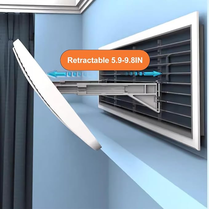 Adjustable AC Air Deflector for Central Air Conditioning - Image 5