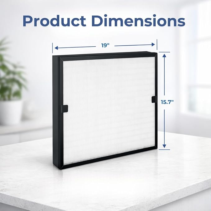 Nispira F301H BD-AS-550 HEPA500 Air Scrubber Replacement Filter - Image 4