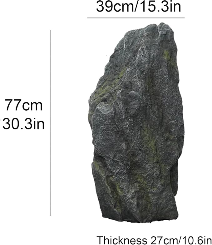 Outdoor Fake Rock Cover Realistic Lightweight Fiberglass Artificial Landscape - Image 7