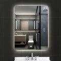 600 x 800mm LED Wall Mounted Bathroom Mirror by Unknown