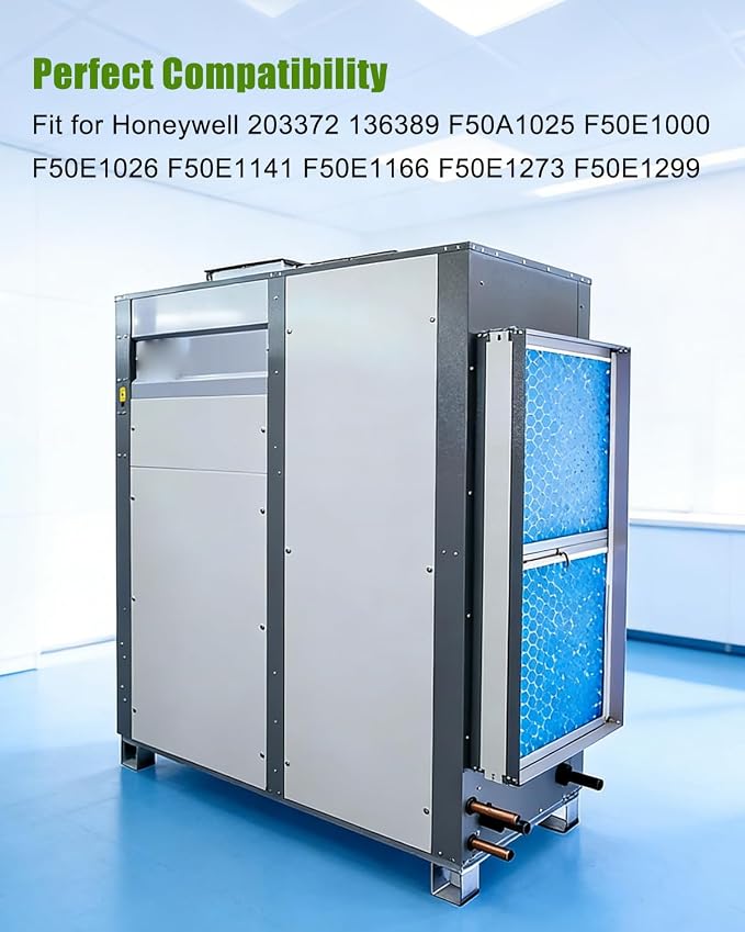 203372 Mesh Furnace Filter Fit for Honeywell 203372 136389 F50A1025 F50E1000 - Image 2