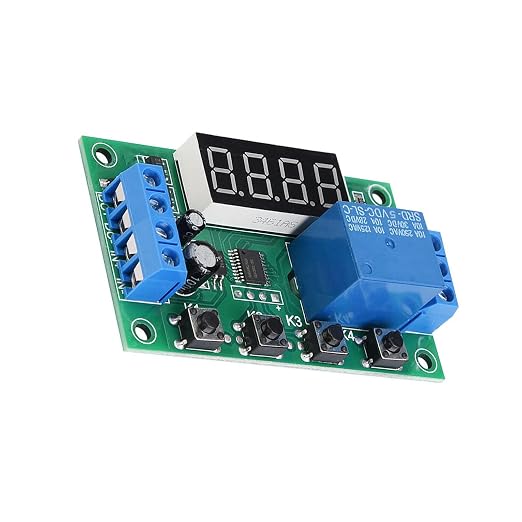 LED Display Timer LED Display Adjustable Timer Relay Module - Image 2