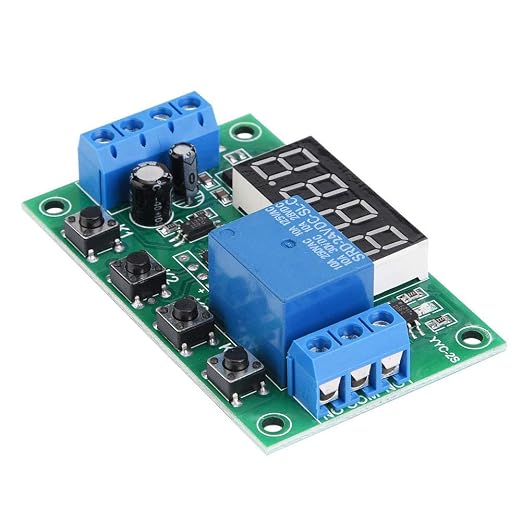 LED Display Timer LED Display Adjustable Timer Relay Module - Image 5