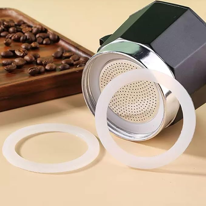 2 Pcs Filter with 3 Pcs Silicone Gasket Seals - Image 2