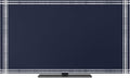 Pure Color Deep Blue Theme Indoor TV Cover, Elastic TV Screen Protector by Unknown