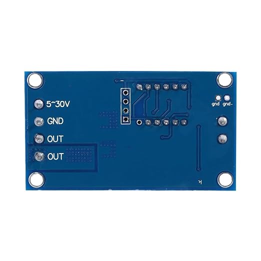 Timer Relay Module, Adjustable 15A 400W DC 5V-36V, Programmable Relay - Image 3