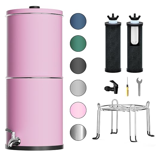 Purewell 3-Stage 0.01μm Ultra-Filtration Gravity Water Filter System, NSF/ANSI by Purewell