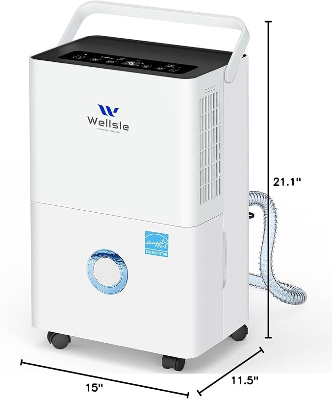4500 Sq.ft Dehumidifier for Basement and Garage, 80 Pints Home Dehumidifier - Image 8