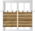 Vintage Western Kitchen Curtains 36 Inch Length, Small Window Curtains Tab Top by Unknown