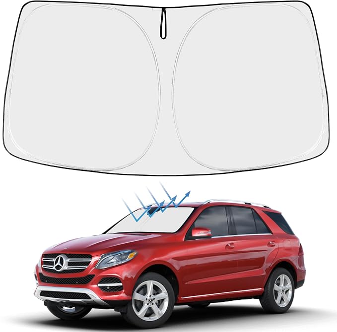 Proadsy 2026 Upgrade Front Windshield Sunshade Foldable Sun Shade Sun Visor by Proadsy