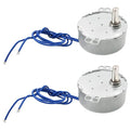 Fielect 2Pcs Synchronous Motor AC 110V 8-10RPM Turntable Motor CW/CCW Direction by Fielect