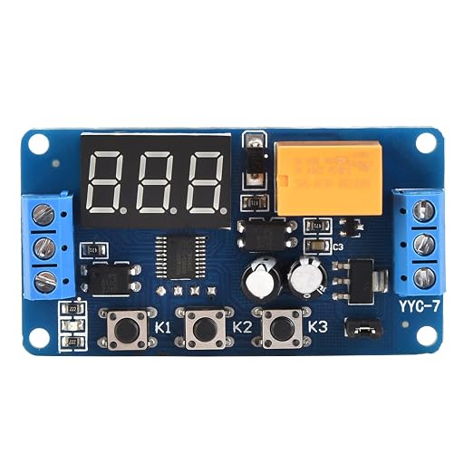 Adjustable Cycle Timer Relay Module 3V-7V DC Time Delay Switch - Image 6