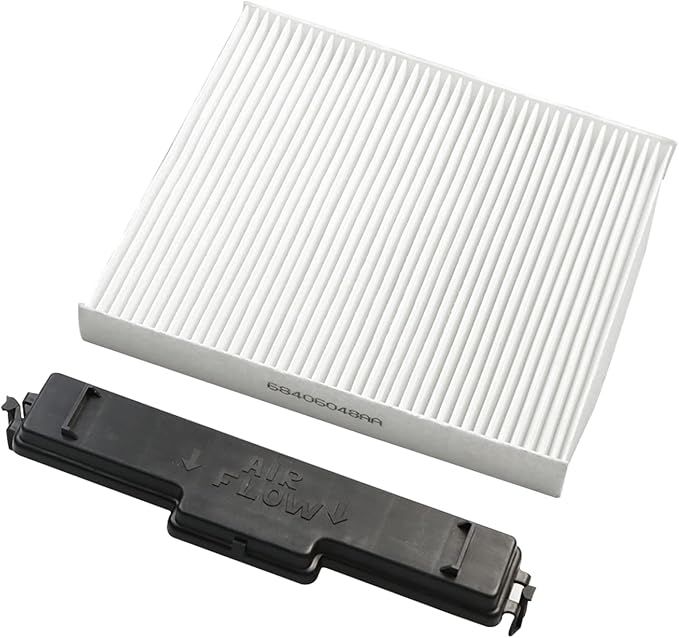 68406048AA Cabin Air Filter and Filter Access Door Compatible by VKVXCLON
