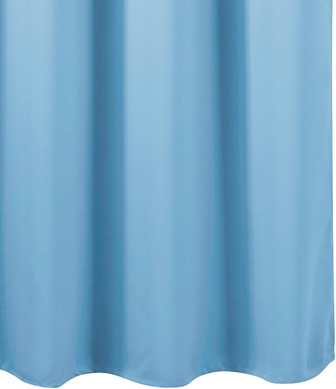 LEMOMO Blackout Curtains 66 x 54 Inch Long Sky Blue Curtains Set of 2 Panels Room Darkening Curtains for Bedroom and Living Room