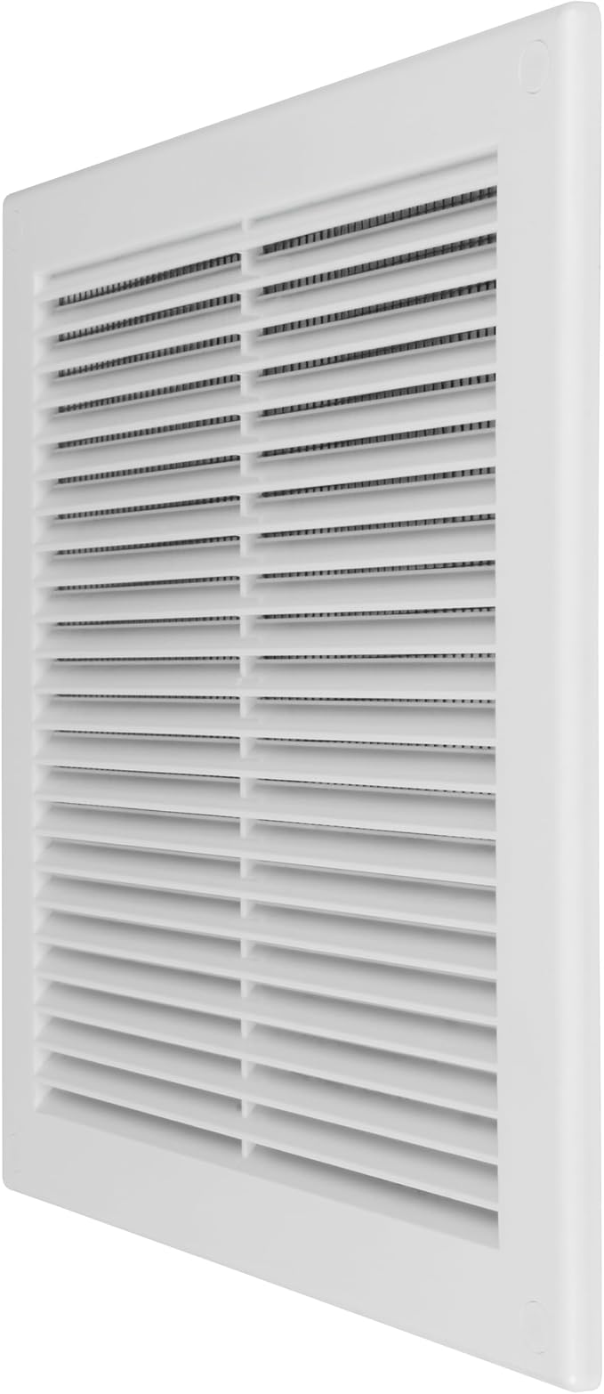 10 x 10 Inch White Air Vent Cover – Plastic Square Air Vent Grill Cover - Image 8