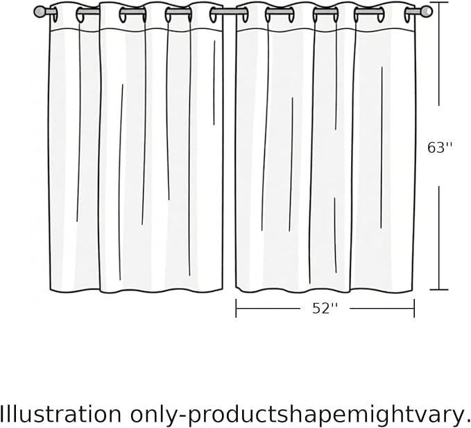 2 Panel Kitchen Cafe Curtains, Desert Camels Sunlight Filtering Nature Air - Image 9