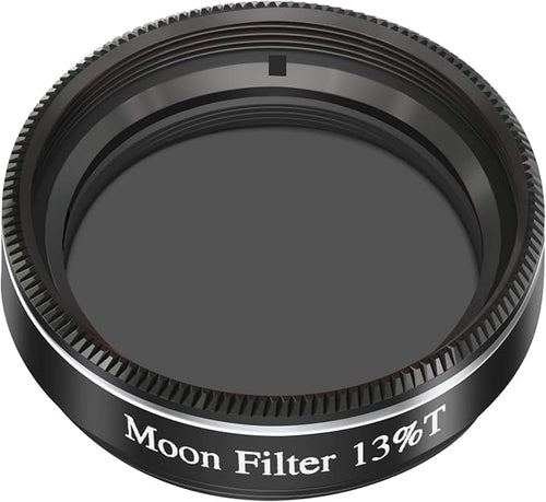 1.25" Moon Filter for Telescope – ND96 Neutral Density, 13% Transmission by WEOOEN
