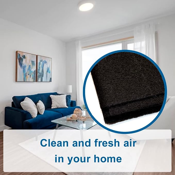 HQRP 2x Activated Carbon Filter Pad Cut To Fit Air Filter Roll - Image 6