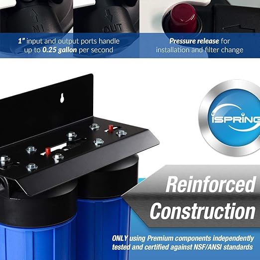 iSpring WGB21B 2-Stage Whole House Water Filtration System, - Image 6