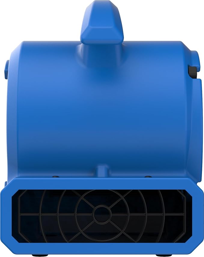 B-Air VP Series 1/8 HP Air Mover Commercial Floor Fan, 2 Speeds, 3 Drying Angles - Image 2