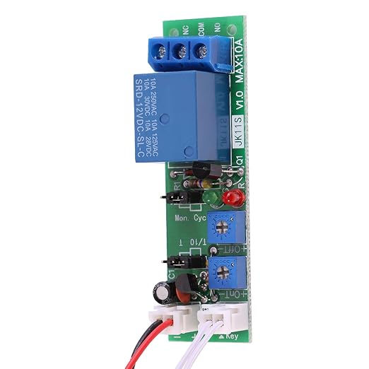 High Precision Adjustable Timer Relay Module Machine Test Circuit DC 5V 12V 24V - Image 9
