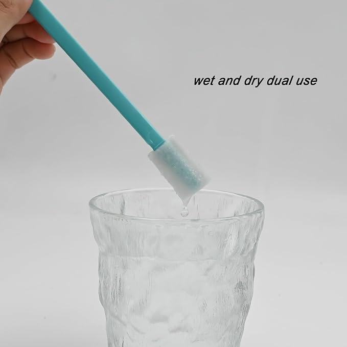50PCS Disposable Crevice Cleaning Brush Kit, Disposable Toilet Brush, Window - Image 7