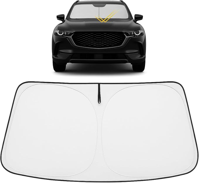 Proadsy Windshield Sun Shade for Mazda CX-50 2023 2024 2025 2026 Custom Fit by Proadsy