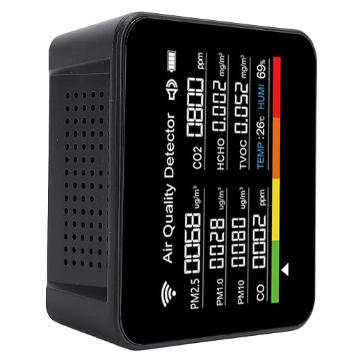 Yctze Air Quality Analyzer, Connection Digital Display Environmental Monitor - Image 3