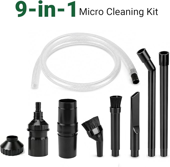 EZ SPARES Crevice Attachment Kit, Compatible - Image 8