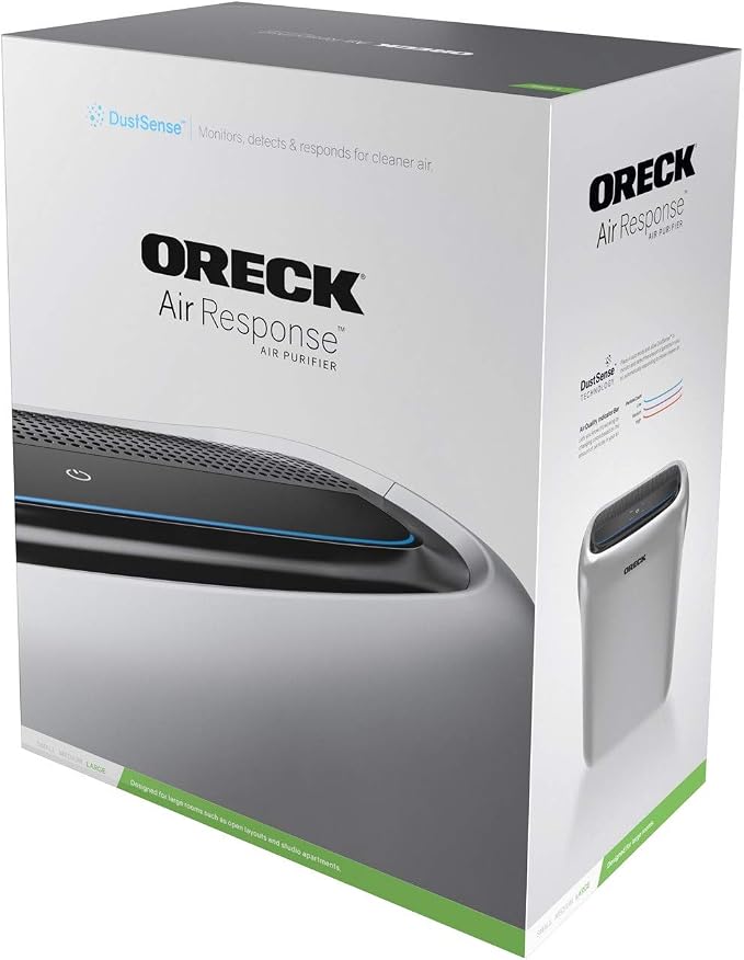 Oreck Air Response Air Purifier, Powerful HEPA and Carbon Filtration - Image 4