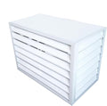 Outdoor air conditioning fence, outdoor air conditioning hidden protective cover by Unknown